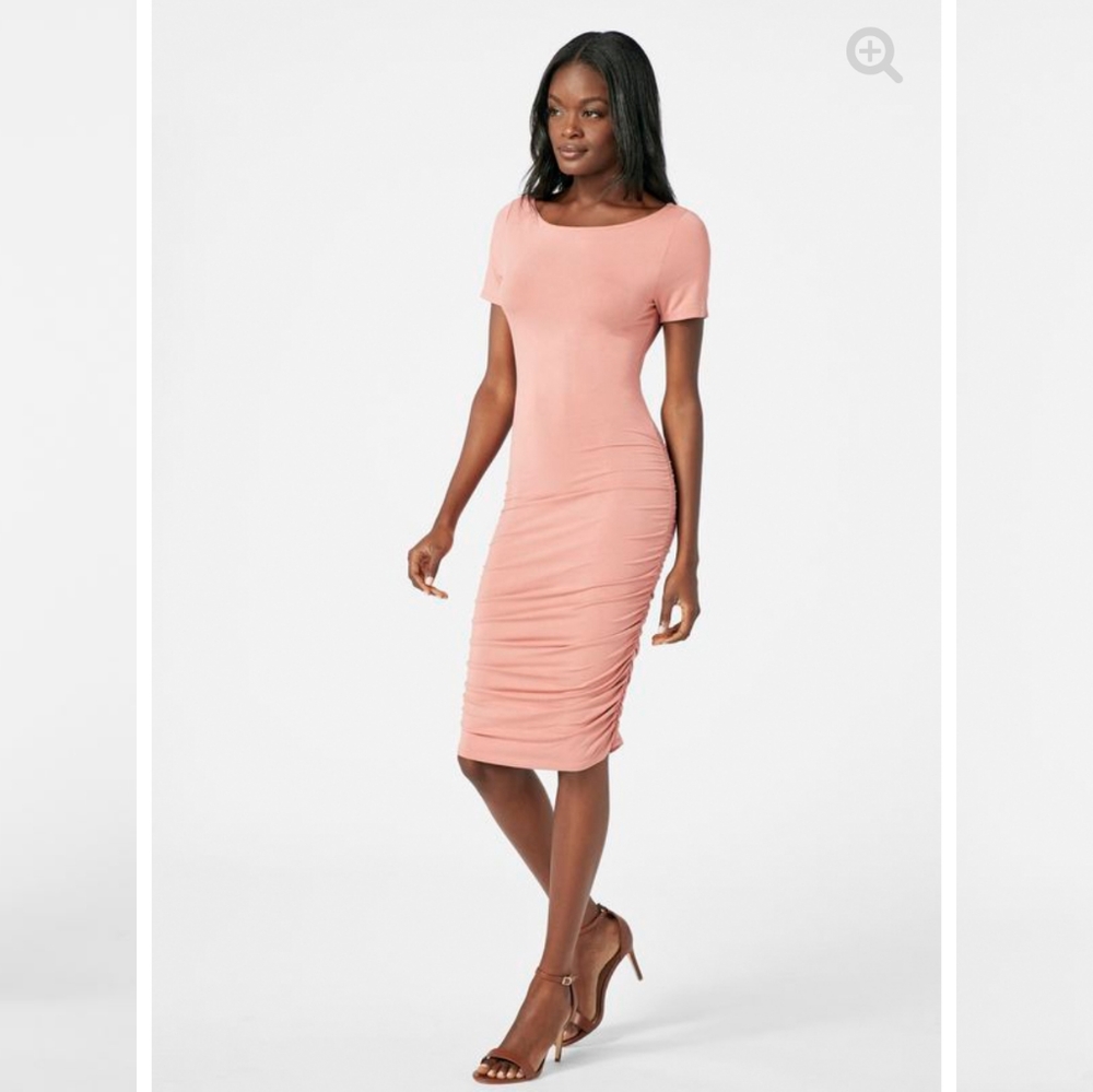 JustFab Ruched Dress